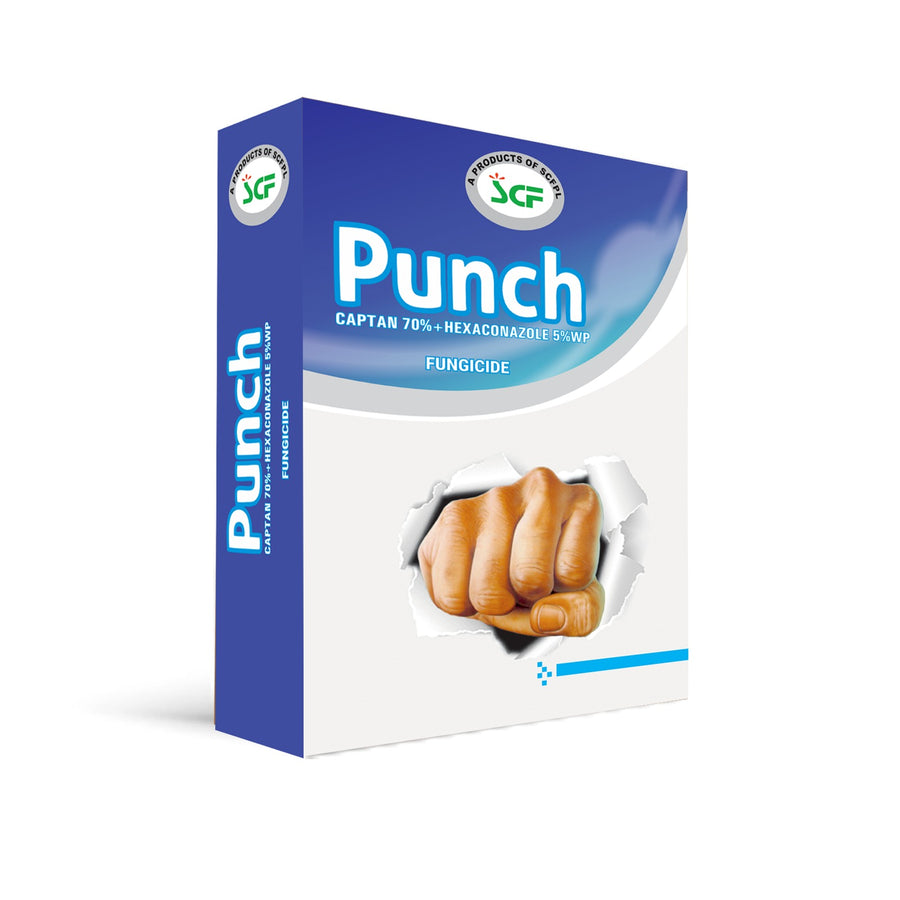EBS PUNCH Captan 70% + Hexaconazole 5% WP, Unique Combination of Contact and Systemic Mode of Action