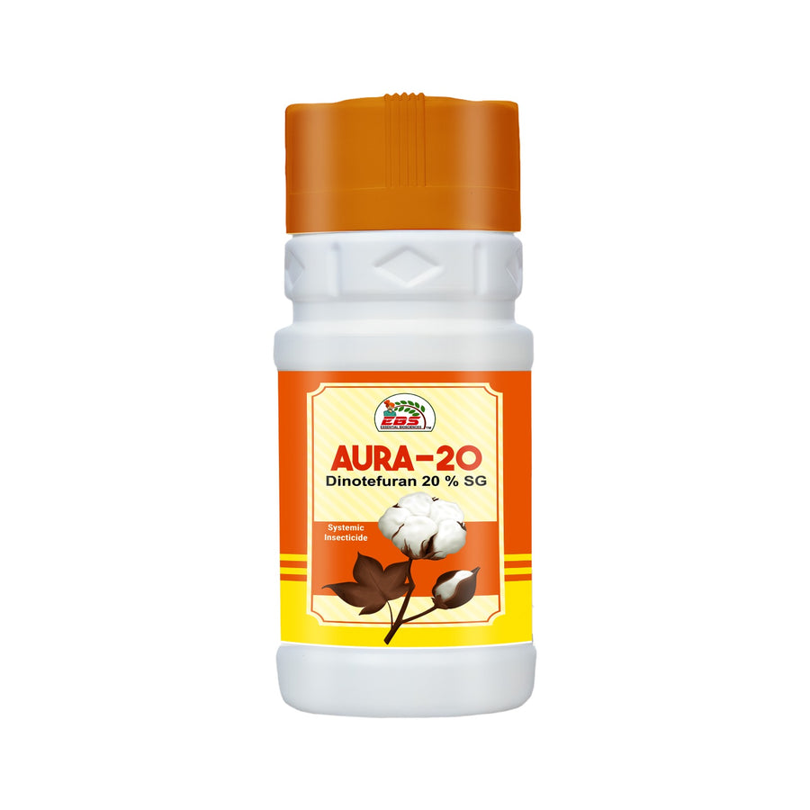 EBS AURA-20 Dinotefuran 20% SG, Systemic And Translaminar Action Insecticides.