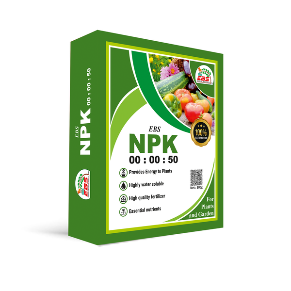 EBS NPK 00 00 50 - (Potassium Sulphate) Water Soluble Fertilizer