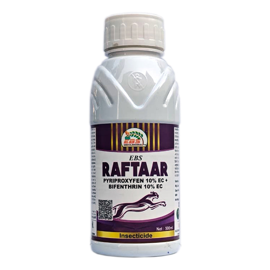 EBS RAFTAAR Pyriproxyfen 10% + Bifenthrin 10% Ec Insecticides