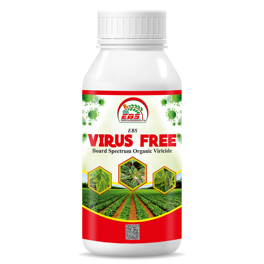 EBS VIRUS FREE For All Crop , Consortium of Plant Extracts , Effective Anti Virus Product To Protect From All Types Viral Diseases