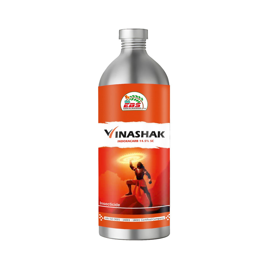 EBS VINASHAK Indoxacarb 14.5% SC Insecticide for Cotton Bollworm, Chilli Fruit Borer & More Pests