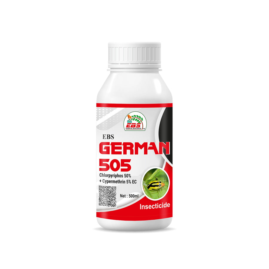 EBS German 505 Chlorpyriphos 50% + Cypermethrin 5% Ec