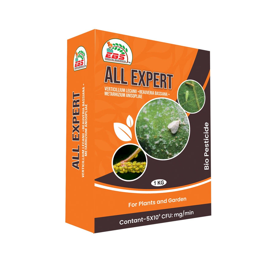 EBS All Expert (Verticillium Lecanii + Beauveria Bassiana + Metarhizium Anisopliae) Bio Pesticide