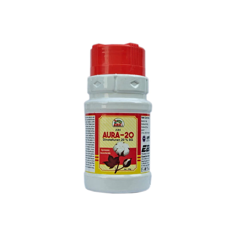 EBS AURA-20 Dinotefuran 20% SG, Systemic And Translaminar Action Insecticides.