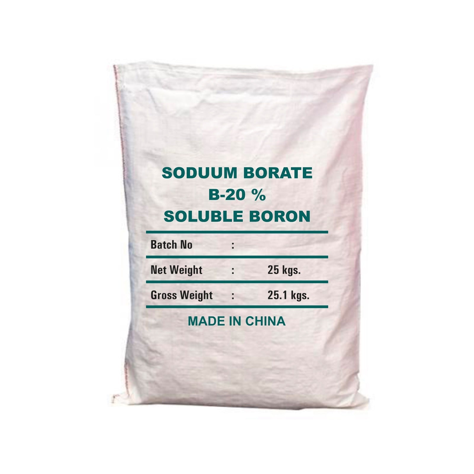 Sodium borate water-soluble fertilizer