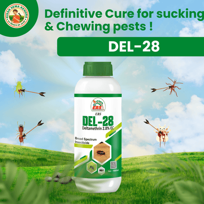 ईबीएस डीईएल-28 डेल्टामेथ्रिन 2.8% ईसी