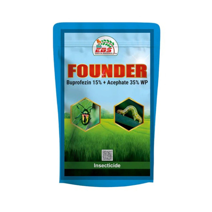 EBS FOUNDER Buprofezin 15% + Acephate 35% WP, Long-Lasting and Effective Tool for BPH and WBPH in Rice
