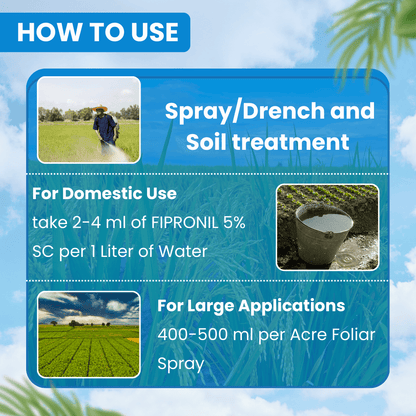 ईबीएस कवच फिप्रोनिल 5% एससी