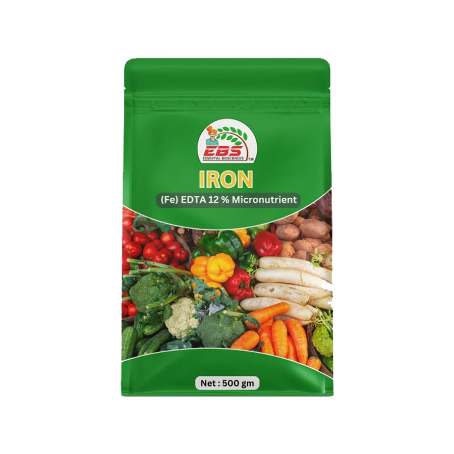 EBS Micronutrient Iron EDTA Fe 12% EDTA Fertilizer For Plant And Overall Development.