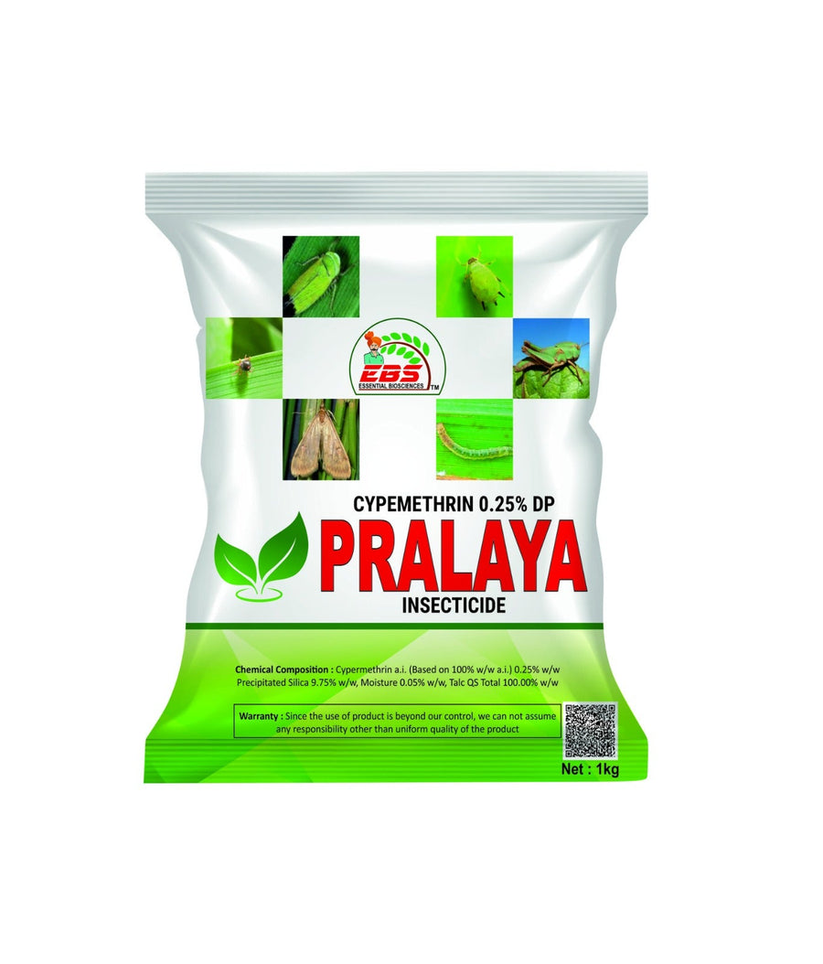 EBS PRALAYA | Cypermethrin 0.25% DP  Insecticide Powder