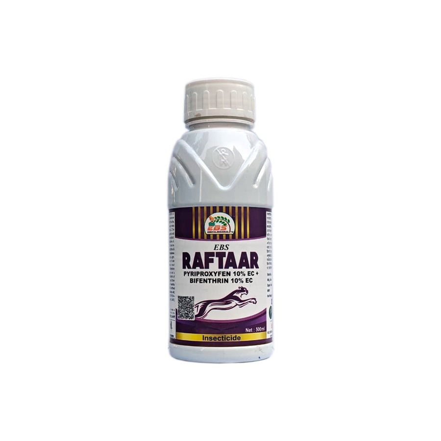 EBS RAFTAAR Pyriproxyfen 10% + Bifenthrin 10% Ec Insecticides