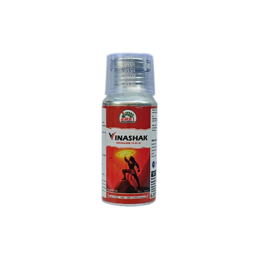 EBS VINASHAK Indoxacarb 14.5% SC Insecticide for Cotton Bollworm, Chilli Fruit Borer & More Pests