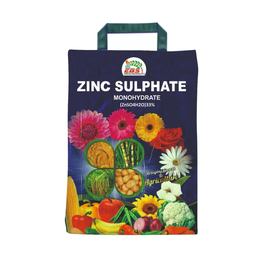 EBS Zinc Sulphate Monohydrate 33% Fertilizer Enhances Plant Growth and Development